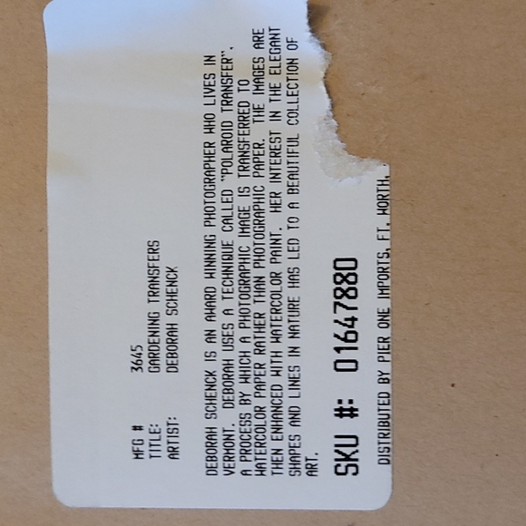 Wall art - framed picture - Picture 2 of 2